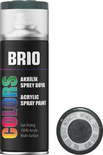 Brio Sprey Boya Akrilik Antrasit Gri B7016 400 Ml