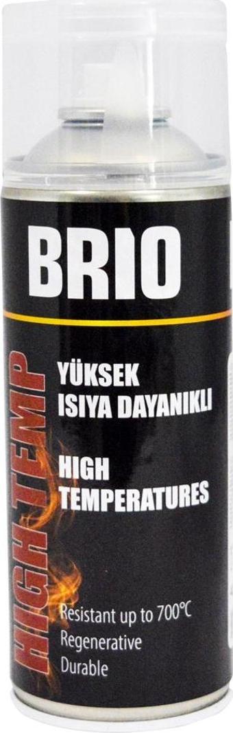 Brio Sprey Boya Transparan Yüksek Isıya Dayanıklı 400 Ml