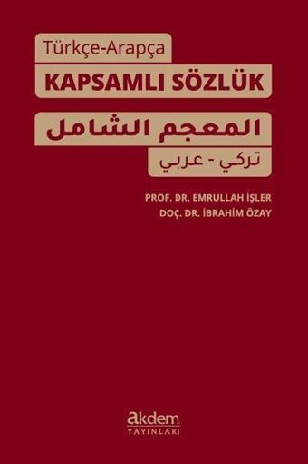 Türkçe-Arapça Kapsamlı Sözlük - Akdem Yayınları