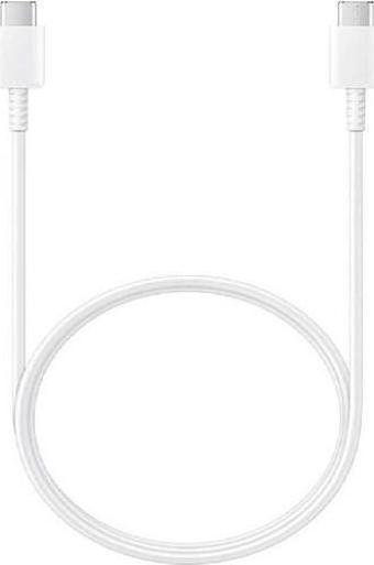 Samsung EP-DA705 Type-C To Type-C 25W Data ve Şarj Kablo Beyaz (Samsung Türkiye Garantili)