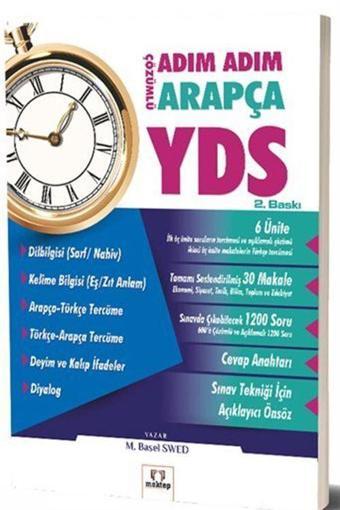 Çözümlü Adım Adım Arapça YDS - Mektep