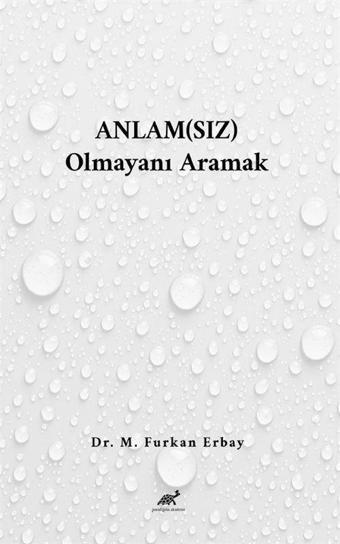 Anlam(sız) Olmayanı Aramak - Paradigma Akademi Yayınları