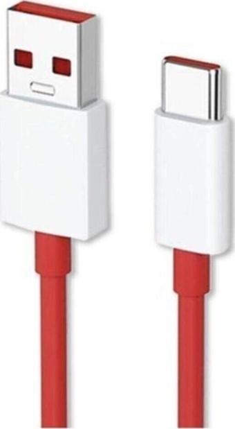 Oneplus Warp - Dash Charger Type-C Kablo 1M Orijinal C202A Şarj Ve Data Kablosu