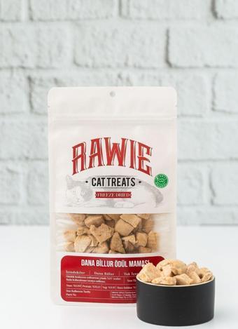 Rawie Freeze Dry Dana Billur Kedi Ödül Maması, %100 Doğal, Katkı Maddesiz, Sağlıklı Atıştırmalık