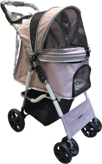 Tommy Evcil Hayvan Arabası 78x46x99,54cm Pembe Max 15 Kg