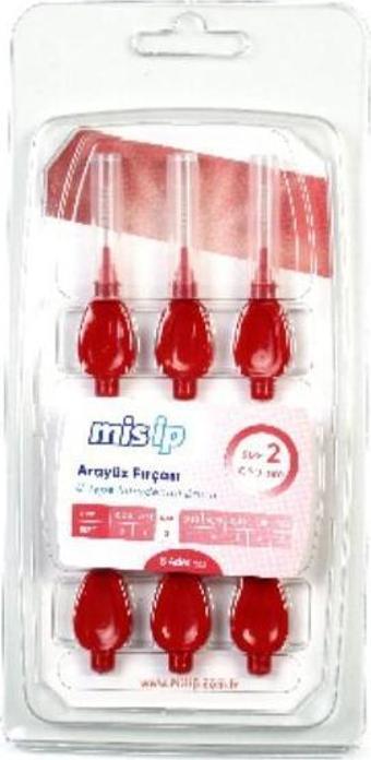 MİSİP ARAYÜZ FIRÇASI U TİPİ 0.50 KIRMIZI