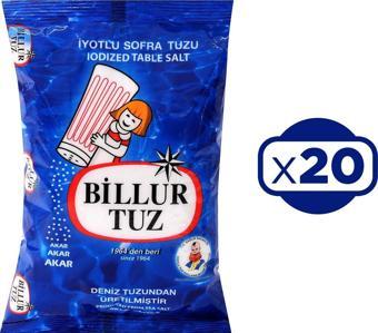 Billur Tuz 750 gr x 20 Adet