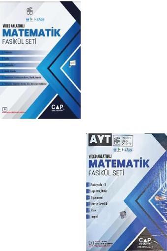 2025 Çap Yayınları TYT AYT Matematik Seti Tamamı Video Çözümlü (2 Kitap) - Çap Yayınları