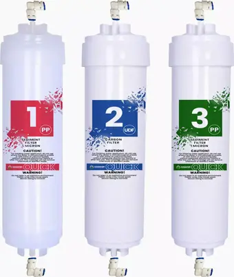 As Water Kapalı Kasa Su Arıtma Cihazı Filtresi Inline Filtre Seti