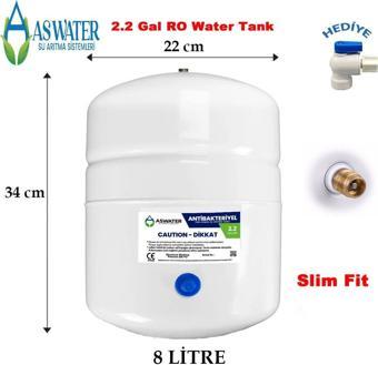 As Water Su Arıtma Cihazı Su Tankı Aw 2.2 Galon 8Lt Litre