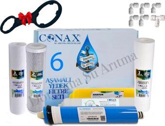 Conax Açık Kasa 6Lı Filtre Seti Vontron Membranlı Tüm Açık Kasa Cihazlar Ile Uyumlu