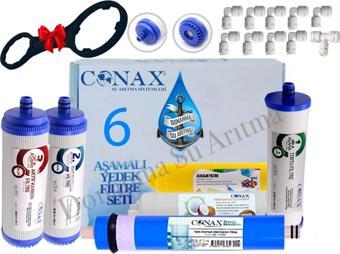 Conax Gold Special 6 Lı Yedek Filtre Seti Orjinal Elıte Membran