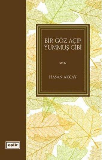 Bir Göz Açıp Yummuş Gibi - Hasan Akçay - Eşik Yayınları