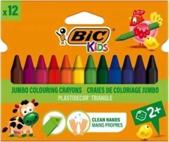 Bic Silinebilir Üçgen 12' li Kutu Pastel Boya 