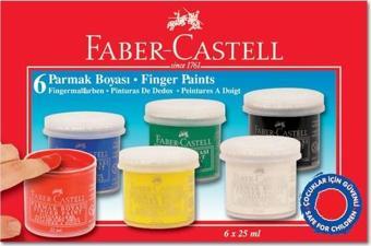 Faber-Castell 6 Renk  Parmak Boyası