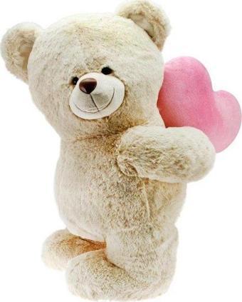 Armerya Neco Plush 55 cm Arkada Kalp Tutan Ayı Peluş