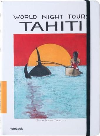 Notelook Takeda A6 Tahiti Çizgili Not Defteri