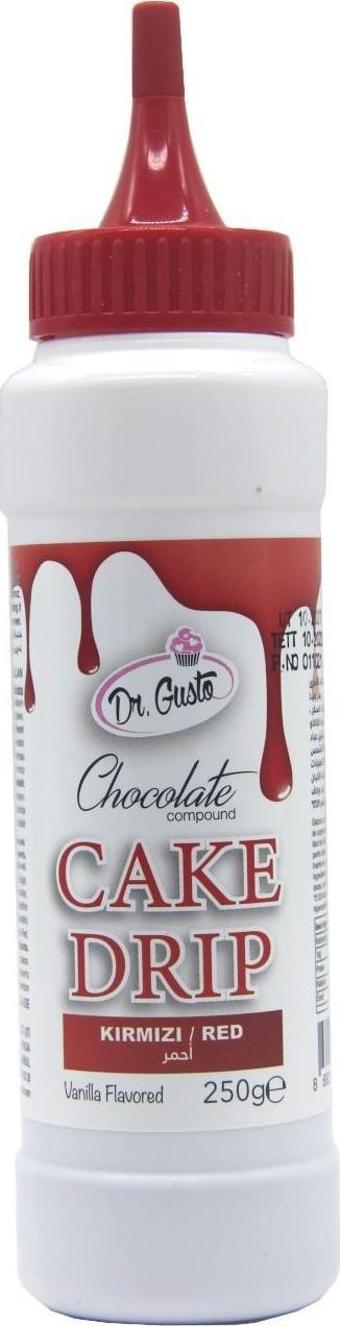 Dr.Gusto Cake Drip Kırmızı 250 gr