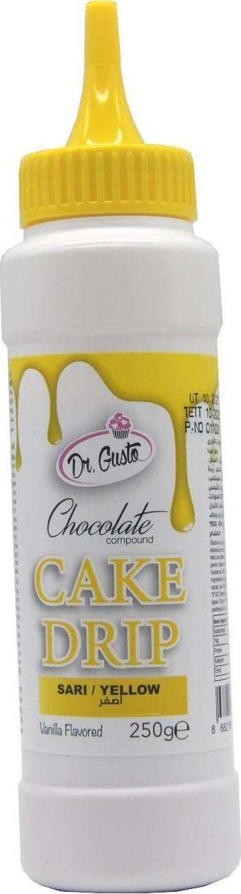 Dr.Gusto Cake Drip Sarı 250 gr