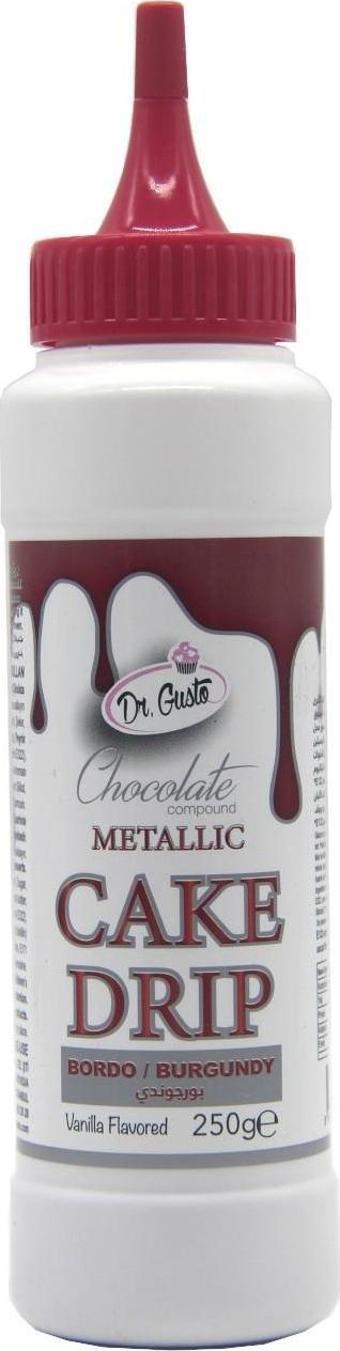 Dr.Gusto Metalik Bordo Cake Drip 250 gr