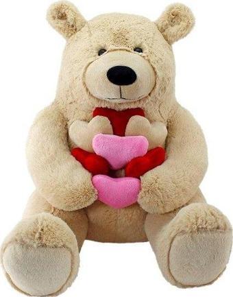 Armerya Arne Bear 60 cm Kalpli Peluş Oyuncak