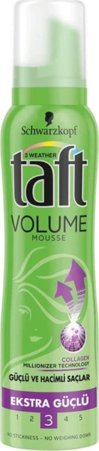 Taft Volumen Saç Köpüğü 150  ml 4015001003659