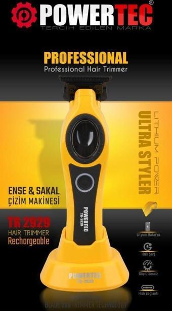 Powertec TR-2929 Saç Tıraş Ense Çizim Makinesı