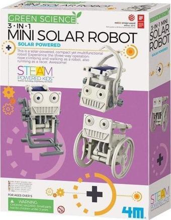 4M 3-in-1 Mini Solar Robot 3377
