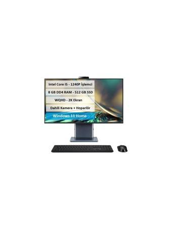 Acer S27-1755 i5-1240P 8GB RAM 512GB SSD 27 inç WQHD Windows 11 All in One PC DQ.BKDEM.001