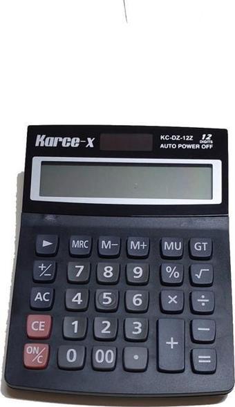 Karce-x kc-dx-12z Hesap Makinesi