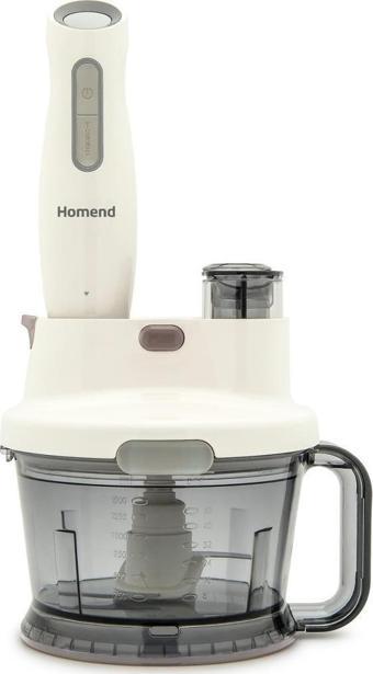 Homend Functionall 2807H Krem Gri Mutfak Robotu 700.01.01.0490