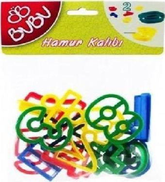 Bu-Bu Oyun Hamuru Kalibi 15 Parça 00046