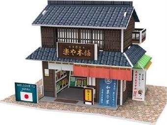 CubicFun 3D Puzzle Japon Şekerleme Dükkanı W3101H