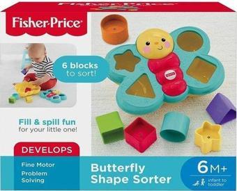 Fisher-Price FP Şekil Eşleştirme Arkadaşı Kelebek CDC22