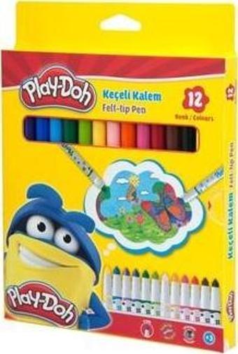 Play-Doh Keçeli Kalem 5 Mm.12 Renk