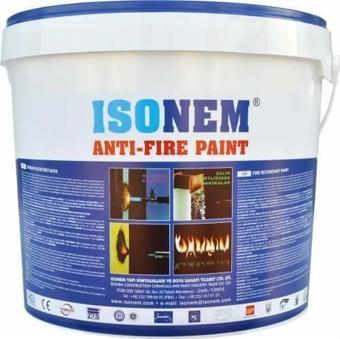 İsonem AntiFire Paint Yangın Geciktiren Boya 5 Kg Beyaz