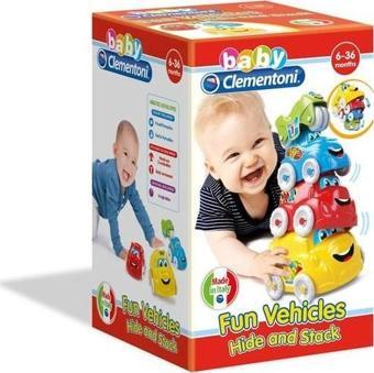 Clementoni Cle-Iy.Baby Renkli Araçlar W/17111