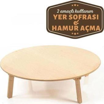 Findit 60 Cm Ahşap Hamur Açma Masası