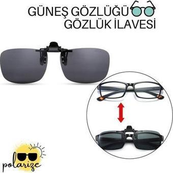 Findit Güneş Gözlüğü Gözlük İlavesi Clip-On Polarize