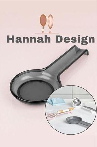 Findit Kepçe Kaşık Altlığı Füme Hannah Design