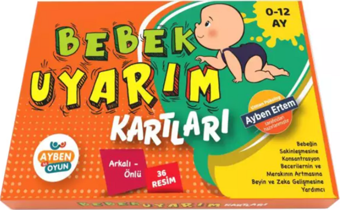 Aybino 36 Adet Bebek Uyarım Kartları