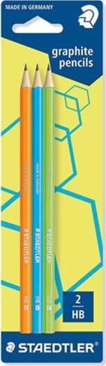 Staedtler Karışık Blister 3'lü Neon Kurşun Kalem