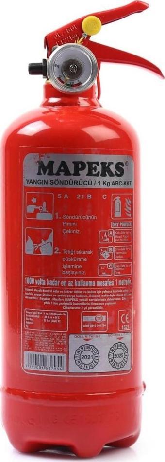 MAPEKS 1 KG KKT YANGIN TÜPÜ 2024 - 2028