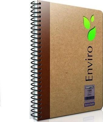 Gıpta Enviro Defter Sert Kapak 100 Yaprak