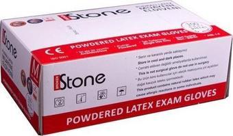 Stone Latex M Muayene Eldiveni Pudralı 100 lü