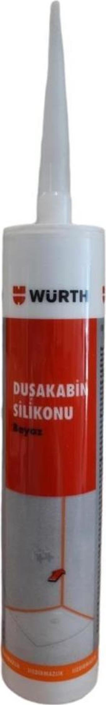 Würth Duşakabin Silikonu Beyaz 310ml.