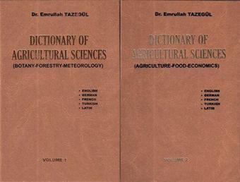 Dictionary Of Agricultural Sciences - Tarım Bilimleri Sözlüğü (2 Cilt) - Sidas Yayınları