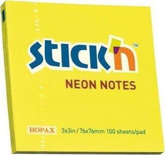 Hopax Not Kağıt Stickn Neon Lemon 100Yaprak