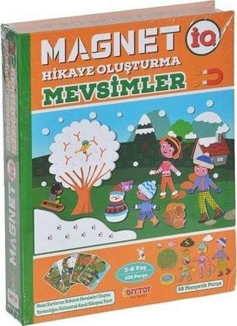 DiyToy Manyetik Hikaye Oluştur Mevsimler Eğitici Oyun