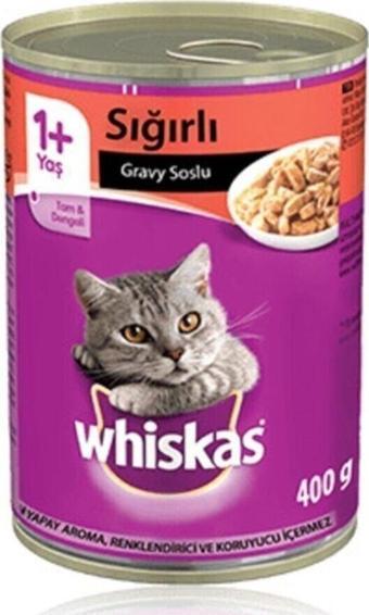 Whiskas 3 Çeşit Karışık Yetişkin Konserve Kedi Maması 24 X 400 G